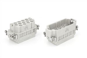 40A 12 PIN Rektangilè Endistriyèl Connector